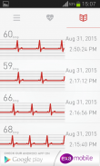 Cardiograph Heart Rate Monitor screenshot 3