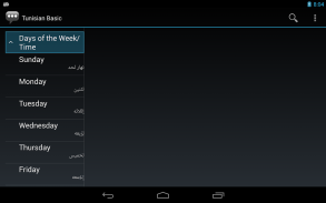 Tunisian Arabic Basic Phrases screenshot 6