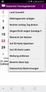 Deutsch Kalender 2020 mit Regionale Feiertage screenshot 2