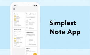 Simple Notepad, Notes・Simple a screenshot 1