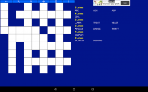 Crossword fill ins puzzles screenshot 13