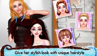 Bridal Hair Design Salon Games screenshot 1