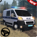 Van Driving Simulator: Police Game