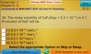 Ultimate NEET Exam 2020 Preparation Trainer-Latest screenshot 0