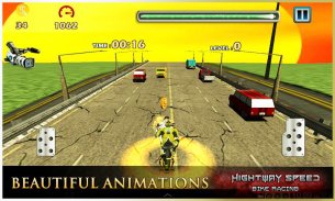 Highway Speed ​​Motorrad Racer: Bike Racing Spiele screenshot 5