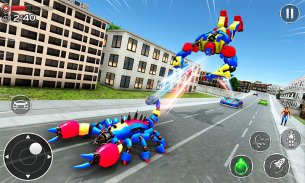 Scorpion Robot Car Transform Grand Robot Fight 3D screenshot 1