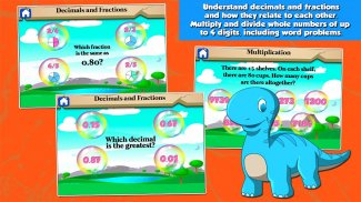 Third Grade Games with Dino screenshot 1
