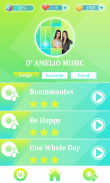 Charli and Dixie D'Amelio Piano Tiles screenshot 1