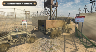 Army truck & car simulator 3d screenshot 4