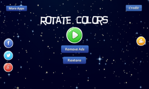 Rotate Colors - semi-circles screenshot 0
