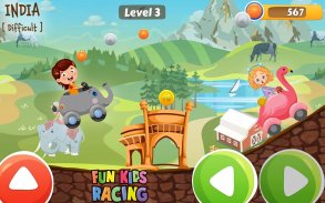 Kids racing game - fun game screenshot 0