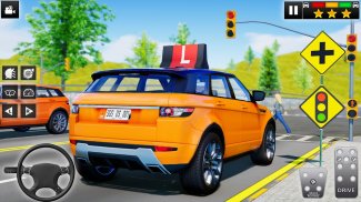 City Car Driving School Game screenshot 1