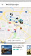 Zaragoza Travel Guide in English with map screenshot 2