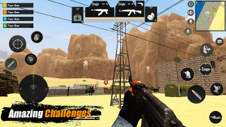 Critical Firing Squad World War Battleground Games screenshot 1