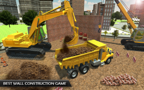 Security Wall Construction & Cargo Simulator 2018 screenshot 5