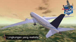 Simulator Penerbangan Bandara: Game Terbang Gratis screenshot 1