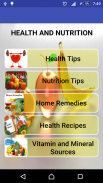 Health and Nutrition screenshot 0
