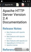 Reference Manual for Apache We screenshot 0