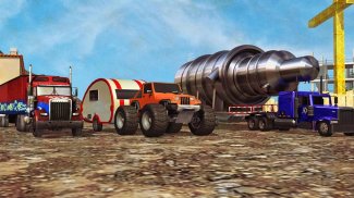 Construção Cargo Truck sim 3d screenshot 0