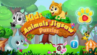 Kids Animal Jigsaw Puzzle screenshot 0