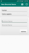 Scientific names (Binomial) screenshot 4