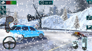 Snow Car Drift & Car Racing screenshot 3