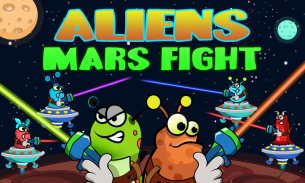 Aliens Mars Fight screenshot 0