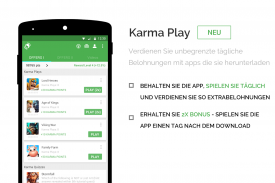 appKarma Prämien & Gutscheine screenshot 2