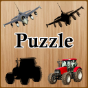 Kids Puzzle Vehicles Icon