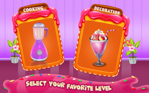Milkshake Cooking and Decoration screenshot 1