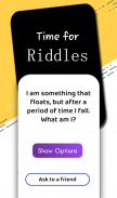 Riddle Time: Tricky Riddles screenshot 0