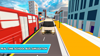 Conducir el autobús escolar 3D screenshot 3