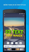 3D Name on Pics - 3D Text screenshot 5