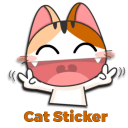 Cute & Funny Cat Sticker for WhatsApp WAStickerApp Icon