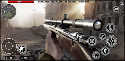 WW2 Sniper Gun War Games