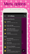 Tagebuch app mit Schloss screenshot 5