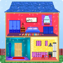 Princess Doll House Design and Decoration Icon