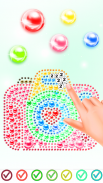 Magnetic Balls Color By Number - Magnet Bubbles screenshot 3