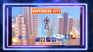 Super hero Flying iron jet man screenshot 1