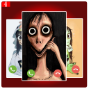 Scary Momo Fake Video Call Simulator Icon