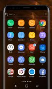 Galaxy S9 orange | Xperia™ Theme screenshot 3