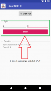 Just Split PDF - Super Light PDF Splitter screenshot 2