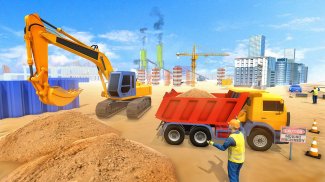 Excavator Pro:  Real City Construction Games 2020 screenshot 1