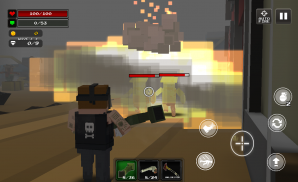 Pixel Z World 3D -Gun & Gunner screenshot 3