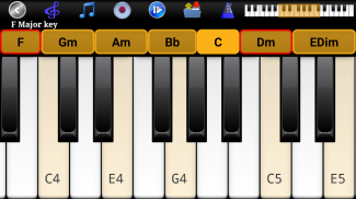 Escalas e acordes de piano profissionais screenshot 4