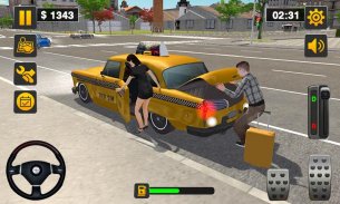 Taxi Driver 3D - Taxi Simulator 2018 screenshot 1