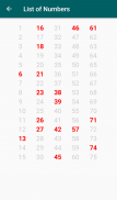 Bingo Number Generator screenshot 2