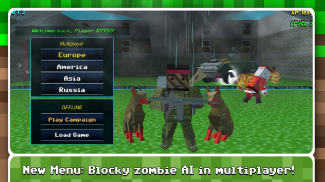 Blocky Combat Strike Zombie Survival screenshot 6