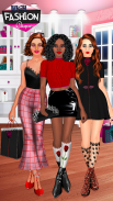 High Fashion Clique - Dress up & Makeup Game screenshot 2