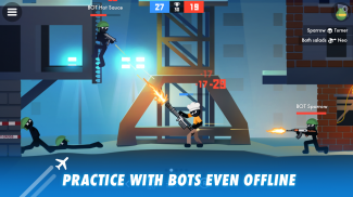 Stick Combats: Multiplayer Stickman Battle Shooter screenshot 11